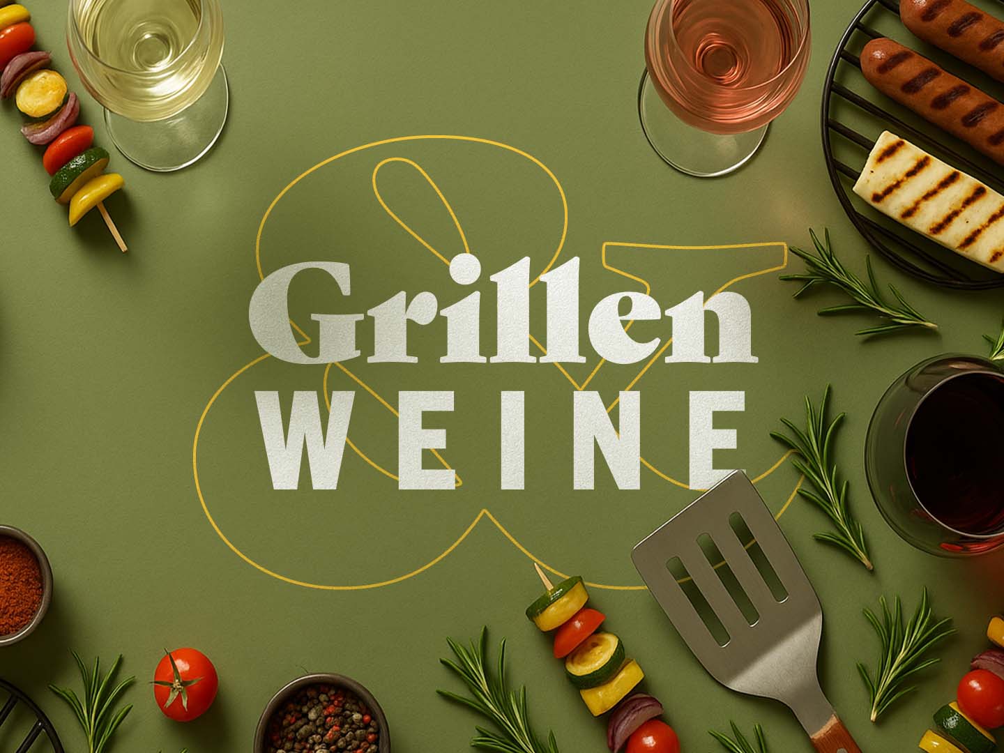 Wein zum Grillen: Flaschen für Flammenfreude