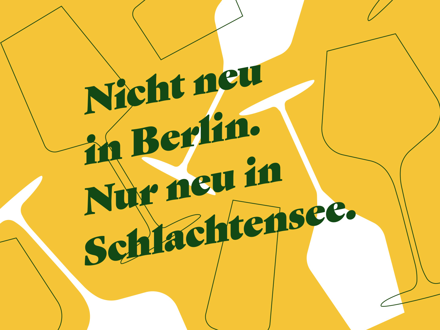 NEUERÖFFNUNG! Nicht neu in Berlin. Nur neu in Schlachtensee.