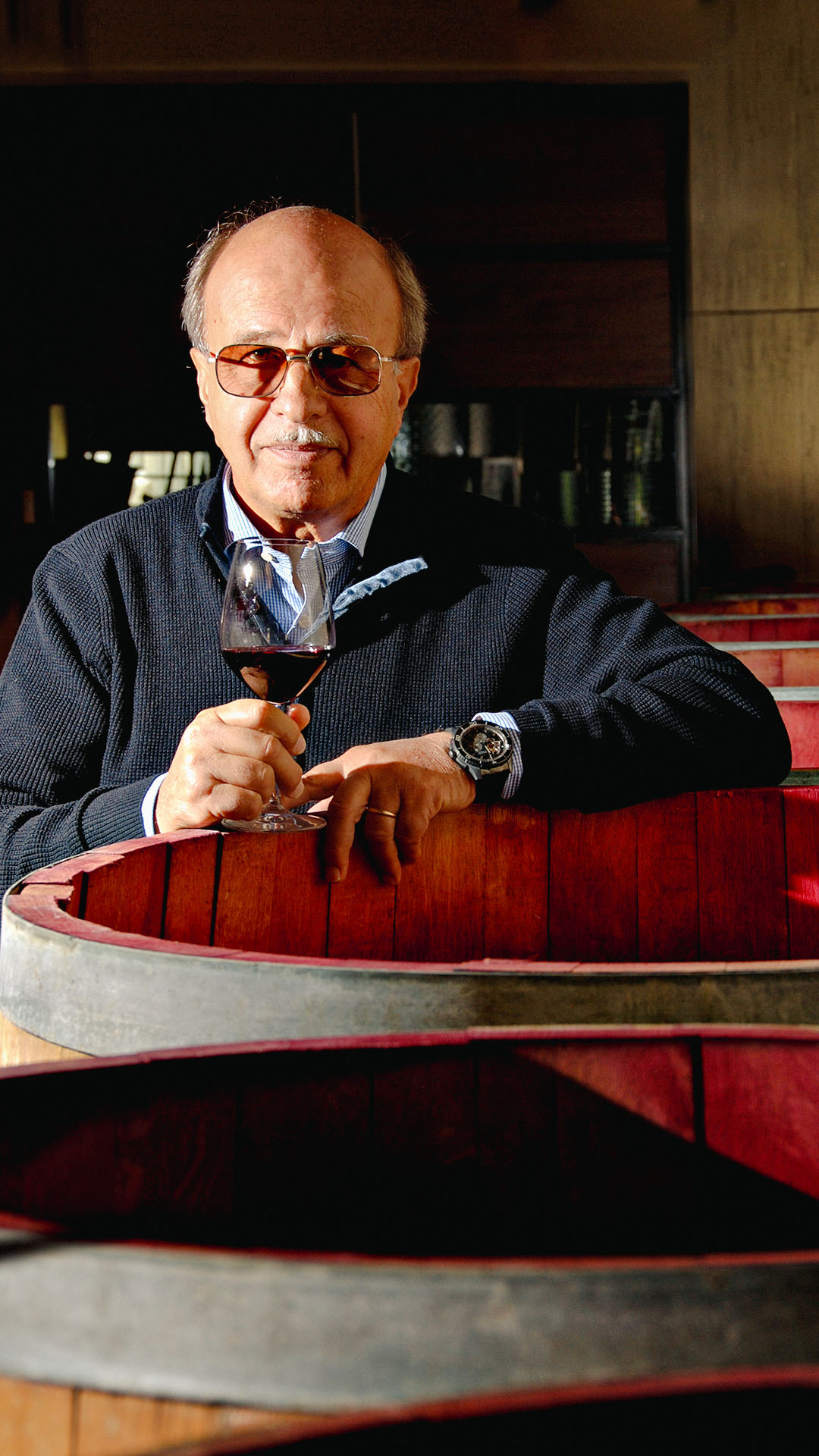 Claudio Tipa, gebürtiger Sizilianer und und Mitinhaber von ColleMassari
