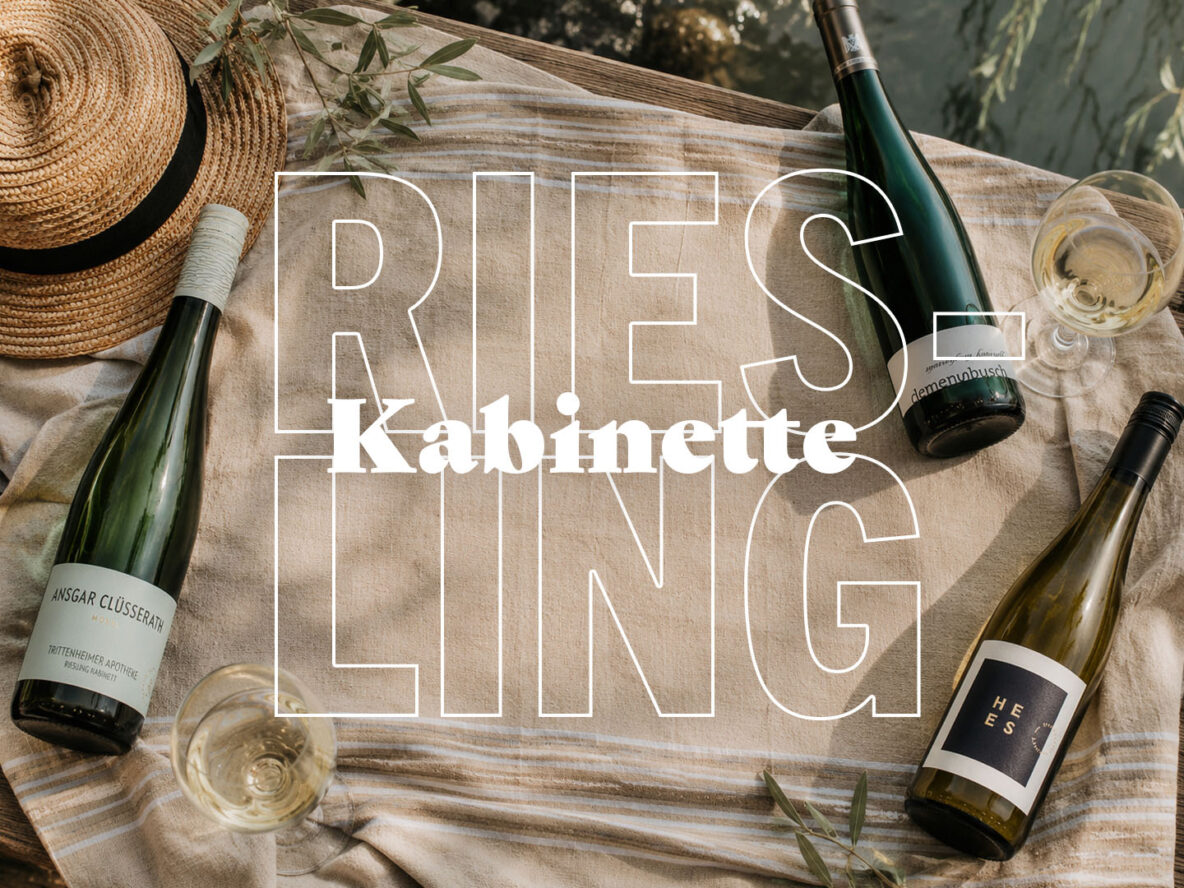 Kabinett-Rieslinge im Weinladen Schmidt