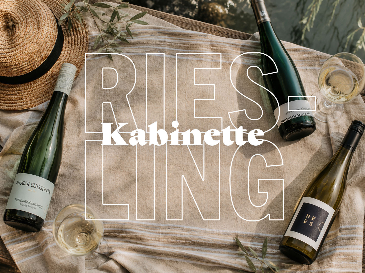 Kabinett-Rieslinge im Weinladen Schmidt