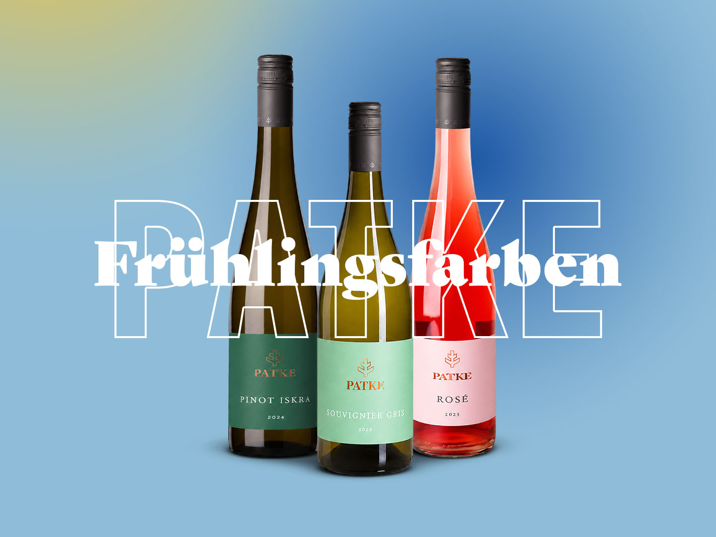 Patke Frühlingsfarben – Drei Weine für den Frühling