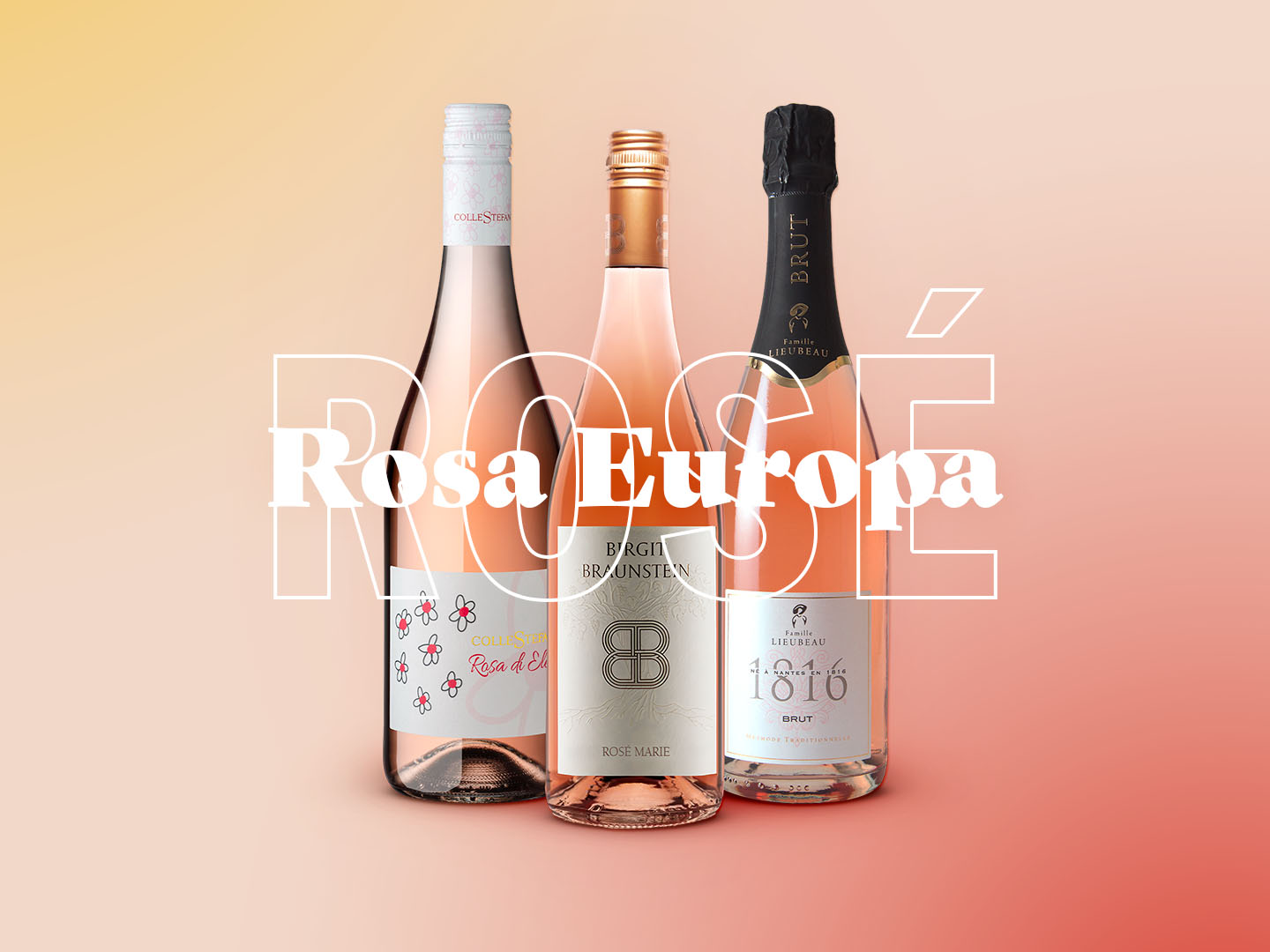 Rosa Europa – drei Länder, drei Rosé-Ideen