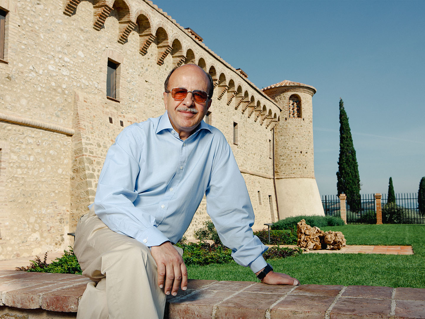 Claudio Tipa, gebürtiger Sizilianer und und Mitinhaber von ColleMassari