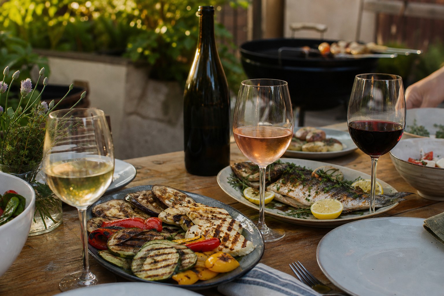 Beitragsbild von “Was kommt zum Grillen ins Glas – außer schwerem Rotwein?”