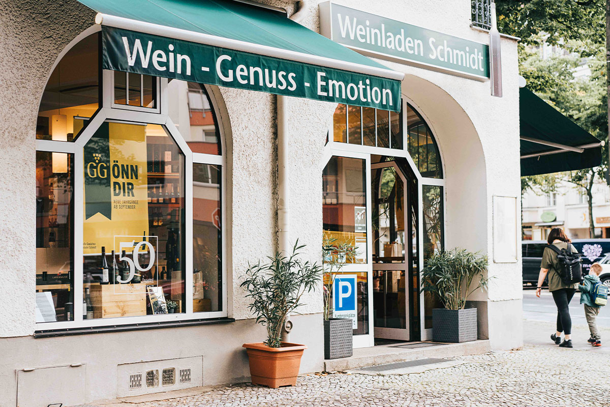 Weinladen Schmidt – Filiale Westend